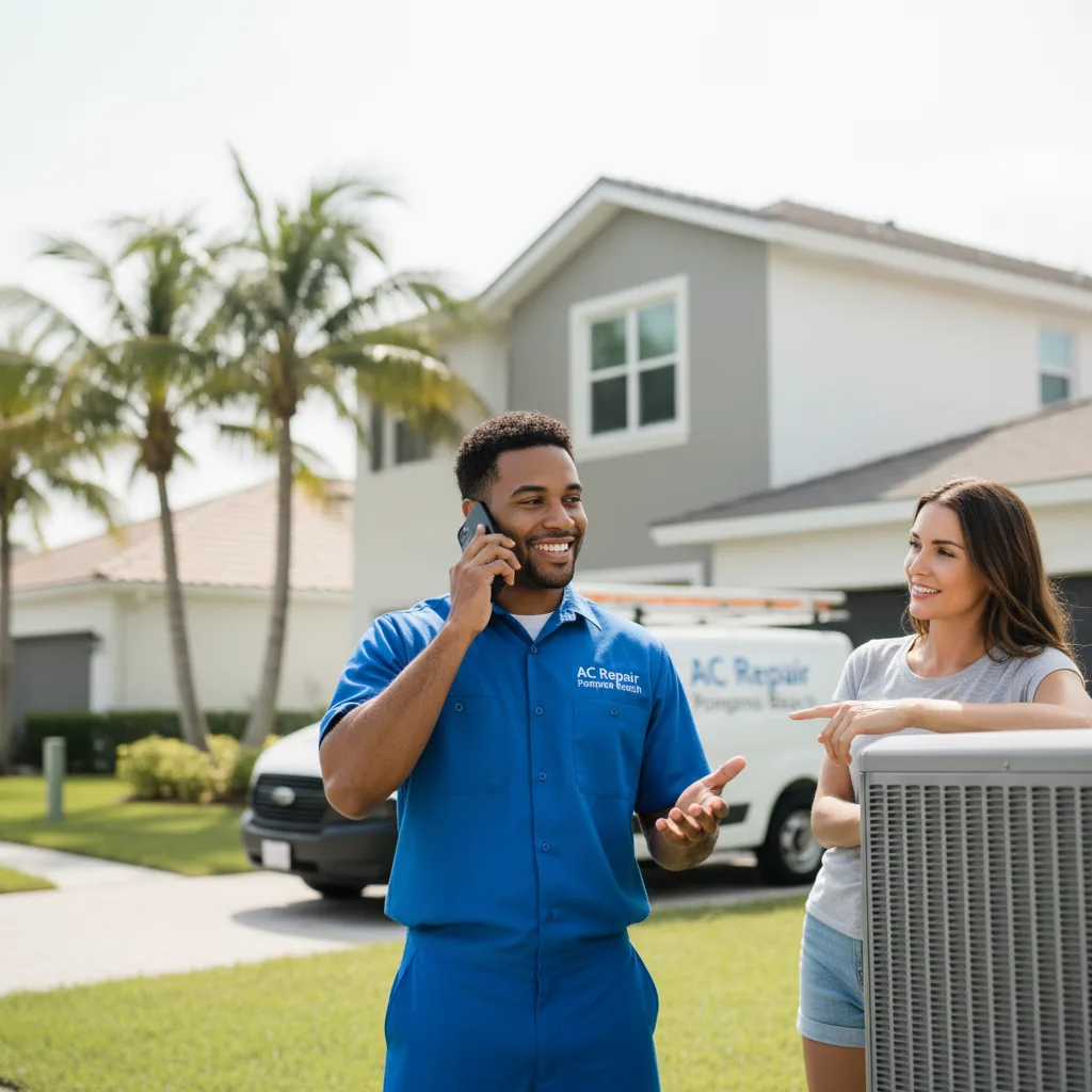 AC Repair Pompano Beach customer support in Mcmechen